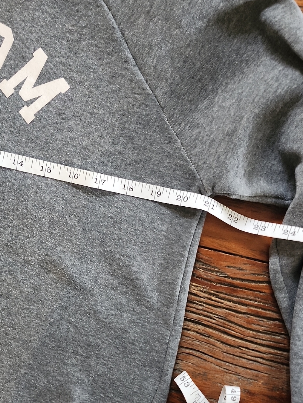 Soft 'Dog Mom' Grey Crew Neck Sweater- Medium - Picture 4 of 6